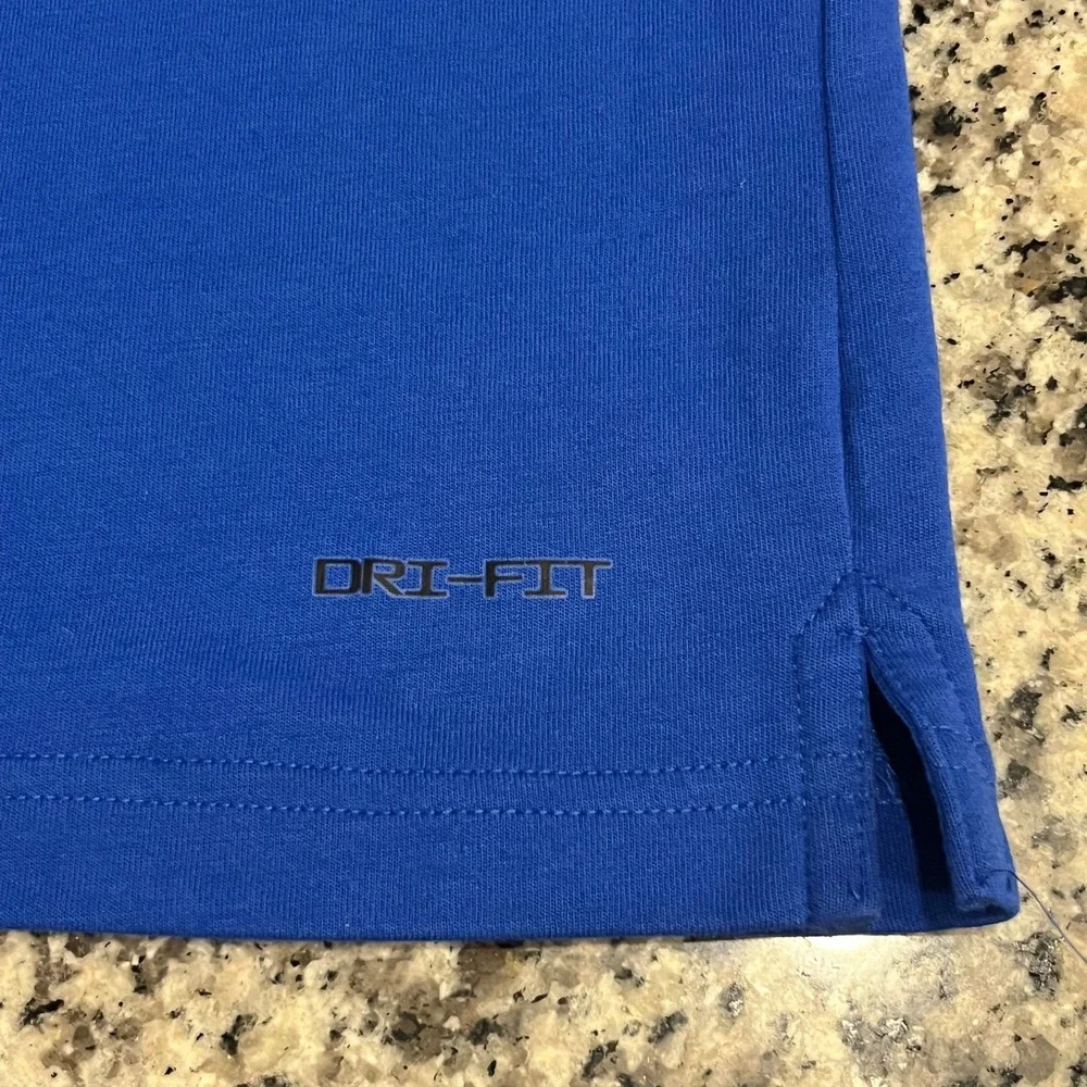 Nike Air Jordan Florida Gators Polo‎ Mens XL Jumpman Dri Fit Blue